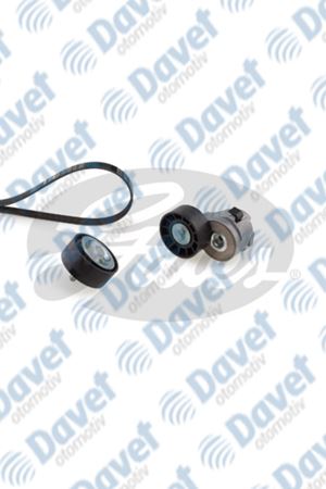 GATES K017PK1325 Kanalli V Kayis Seti Iveco Daily 2.3 01-